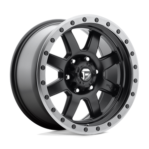 Fuel Offroad D551 TROPHY Matte Black Gun Metal Ring 20x9 -12 5x127mm 78.1mm - WheelWiz