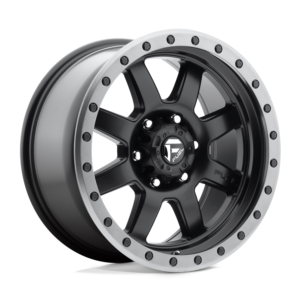 Fuel Offroad D551 TROPHY Matte Black Gun Metal Ring 20x9 +01 5x150mm 110.1mm - WheelWiz