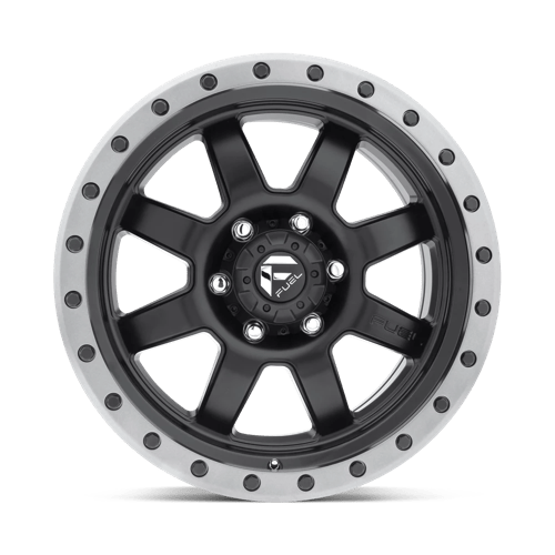 Fuel Offroad D551 TROPHY Matte Black Gun Metal Ring 18x9 +20 5x150mm 110.1mm - Wheelwiz