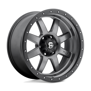 Fuel Offroad D552 TROPHY Matte Gun Metal Black Bead Ring 20x9 +20 6x139.7mm 108mm - WheelWiz