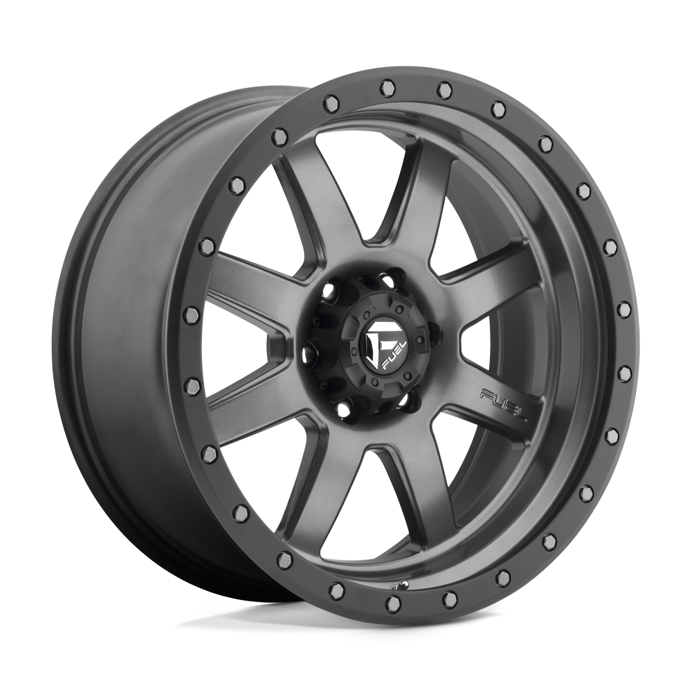 Fuel Offroad D552 TROPHY Matte Gun Metal Black Bead Ring 20x9 +20 5x150mm 110.1mm - WheelWiz