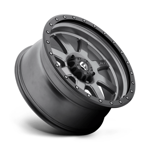 Fuel Offroad D552 TROPHY Matte Gunmetal Black Bead Ring 17x8.5 -6 5x127mm 78.1mm - Wheelwiz