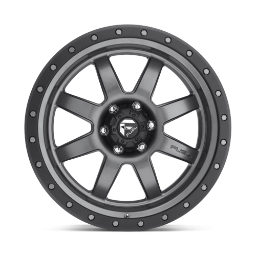 Fuel Offroad D552 TROPHY Matte Gun Metal Black Bead Ring 20x9 +20 6x135mm 87.1mm - WheelWiz