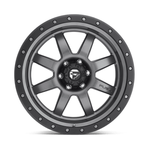 Fuel Offroad D552 TROPHY Matte Gunmetal Black Bead Ring 18x9 +1 8x165.1mm 125.1mm - Wheelwiz