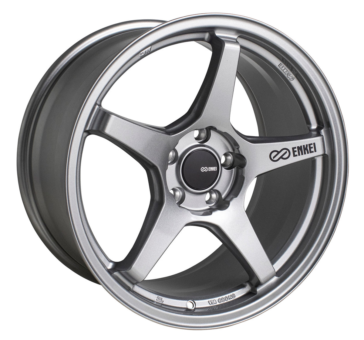 Enkei TS-5 Storm Grey 18x9.5 +38 5x114.3mm 72.6mm - WheelWiz