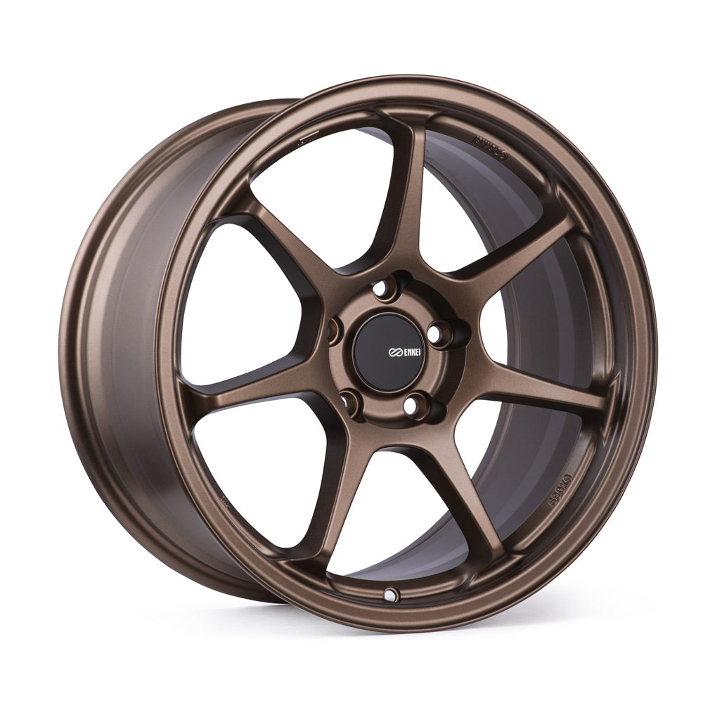 ENKEI TS-7 18x8 +45 5x112 72.6 MATTE BRONZE - WheelWiz
