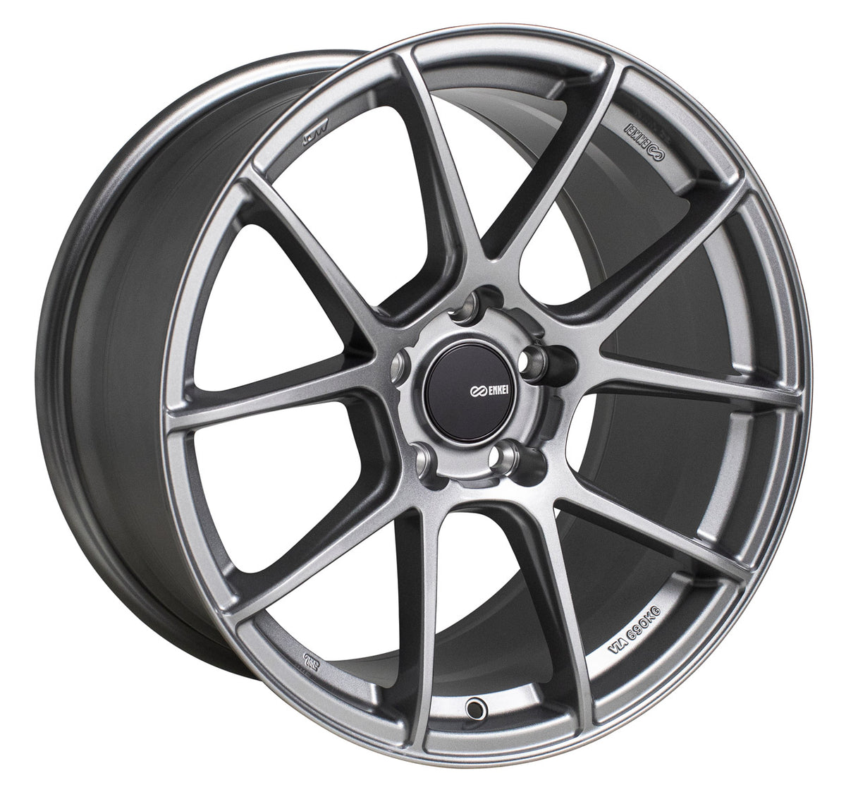 Enkei TS-V Storm Grey 18x9.5 +40 5x120mm 72.6mm - WheelWiz