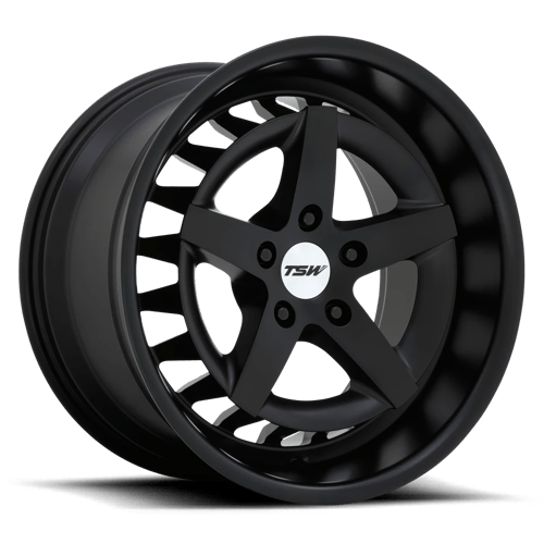 TSW DEGNER Semi Gloss Black 18x8.5 +40 5x114.3mm 76.1mm - Wheelwiz