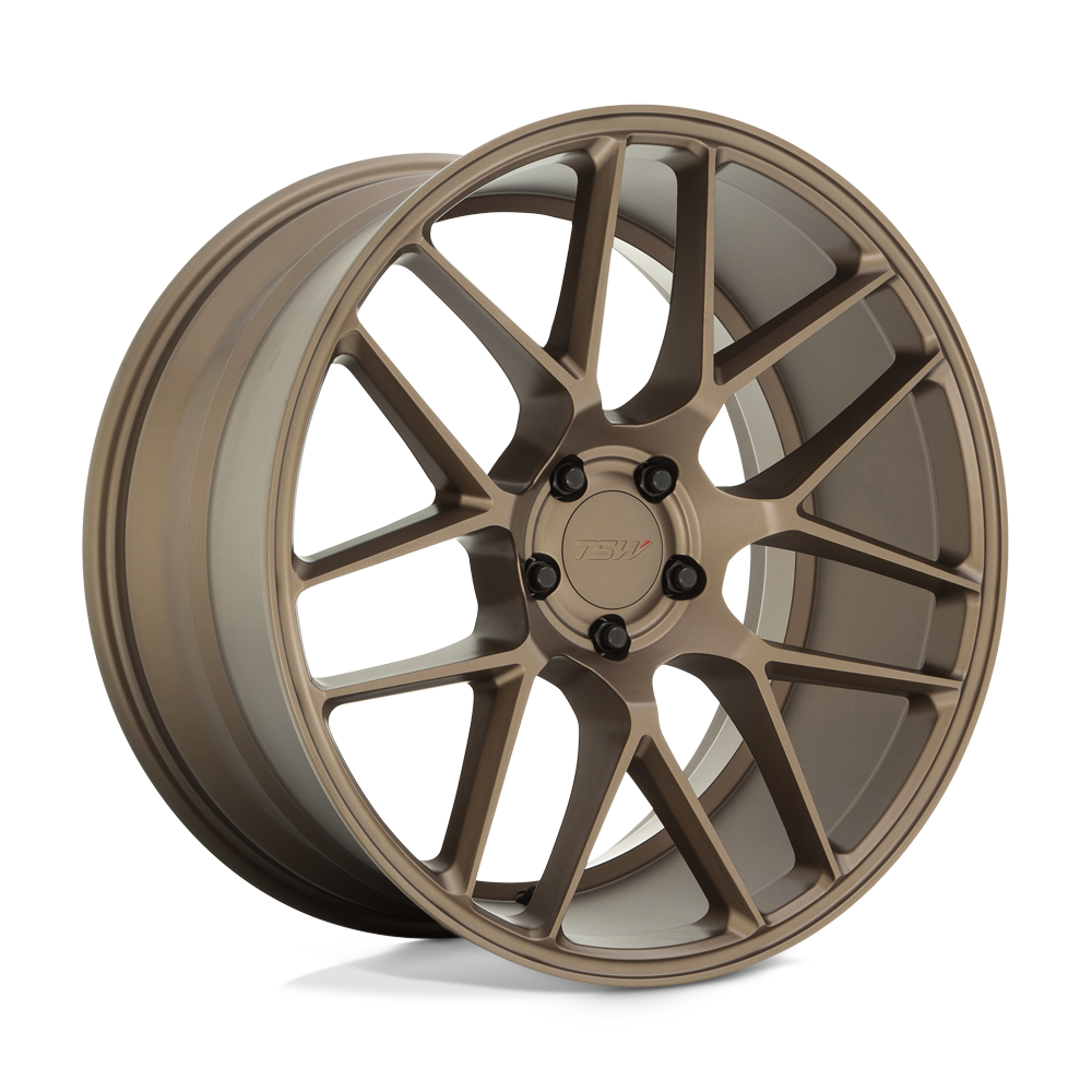 TSW TAMBURELLO Matte Bronze 20x10 +25 5x112mm 66.6mm - WheelWiz