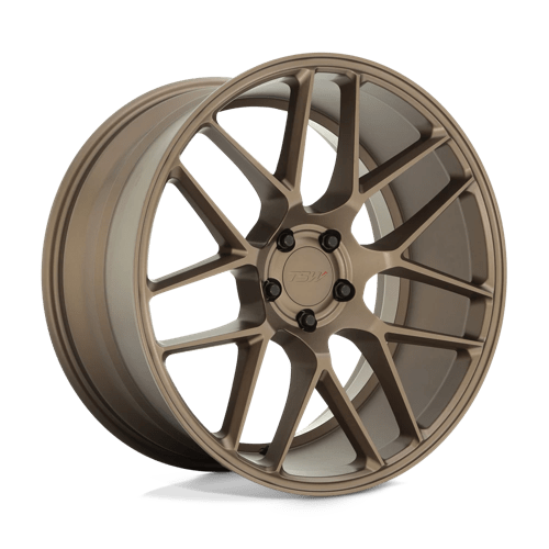 TSW TAMBURELLO Matte Bronze 20x10 +25 5x112mm 66.6mm - WheelWiz