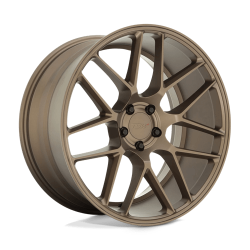 TSW TAMBURELLO Matte Bronze 20x8.5 +32 5x112mm 66.6mm - WheelWiz