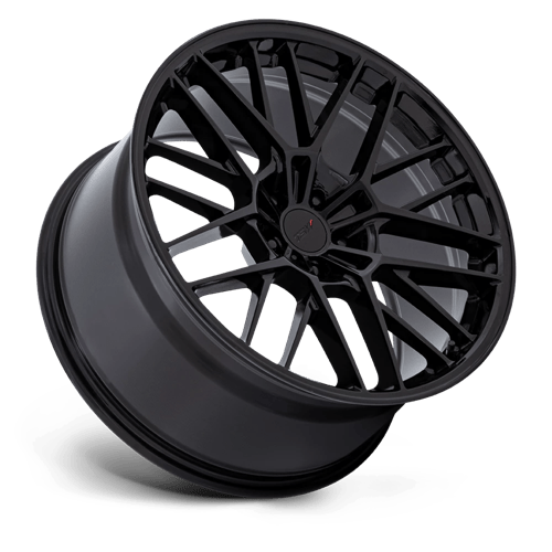 TSW TW001 DAYTONA Gloss Black 19x9.5 +25 5x112mm 66.6mm - Wheelwiz
