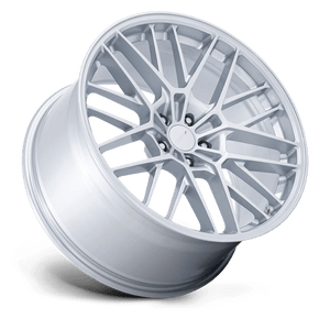 TSW TW001 DAYTONA Gloss Silver 22x11 +25 5x112mm 66.6mm - Wheelwiz