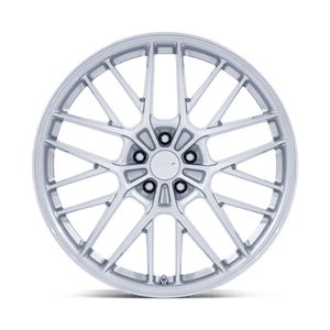 TSW TW001 DAYTONA Gloss Silver 22x11 +25 5x112mm 66.6mm - Wheelwiz