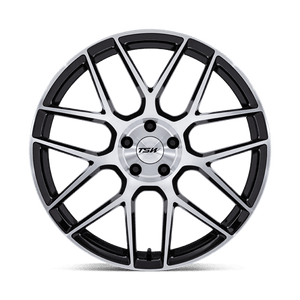 TSW TW002 LASARTHE Gloss Black Machined 18x9.5 +40 5x114.3mm 72.6mm - Wheelwiz