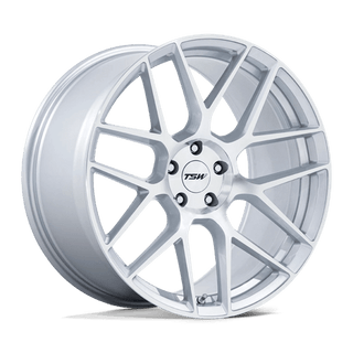 TSW TW002 LASARTHE Gloss Silver Machined 20x9 +27 5x112mm 66.6mm