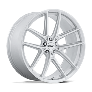 TSW TW006 IMOLA Gloss Silver W/ Machined Face 20x9 +20 5x112mm 66.6mm