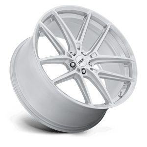 TSW TW006 IMOLA Gloss Silver W/ Machined Face 19x9.5 +25 5x112mm 66.6mm - Wheelwiz