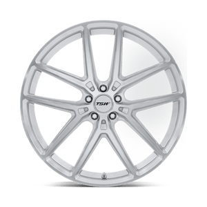 TSW TW006 IMOLA Gloss Silver W/ Machined Face 19x8.5 +25 5x120mm 74.1mm - Wheelwiz