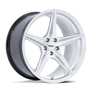 TSW TW007 ESPRIT Hyper Silver W/ Machined Face 18x8.5 +38 5x100mm 72.6mm - Wheelwiz