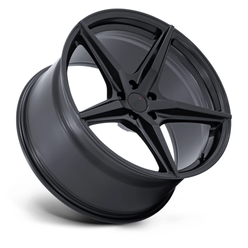 TSW TW007 ESPRIT Matte Black 18x9.5 +22 5x112mm 66.6mm - Wheelwiz