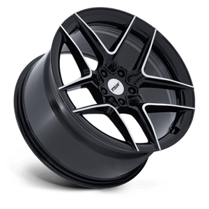 TSW TW008 SLIPSTREAM Gloss Black W/ Machined Face 20x9 +35 5x114.3mm 72.6mm - Wheelwiz