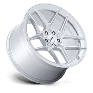 TSW TW008 SLIPSTREAM Gloss Silver W/ Machined Face 20x9 +20 5x112mm 66.6mm - Wheelwiz