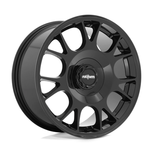Rotiform R187 TUF-R Glossy Black 18x8.5 +45 5x112|5x114.3mm 72.6mm - Wheelwiz