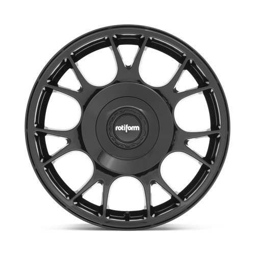 Rotiform R187 TUF-R Glossy Black 18x8.5 +45 5x112|5x114.3mm 72.6mm - Wheelwiz