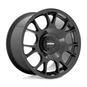 Rotiform R187 TUF-R Glossy Black 18x9.5 +38 5x108|5x120mm 72.6mm - Wheelwiz
