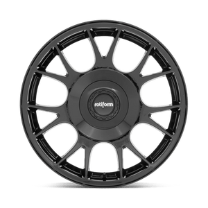 Rotiform R187 TUF-R Glossy Black 20x10.5 +45 5x112|5x114.3mm 72.6mm - Wheelwiz