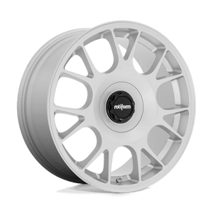 Rotiform R188 TUF-R Satin Silver 20x10.5 +40 5x108|5x120mm 72.6mm - Wheelwiz