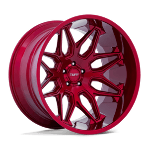 Tuff T3B Candy Red 26x14 -72 5x127mm 71.5mm - Wheelwiz