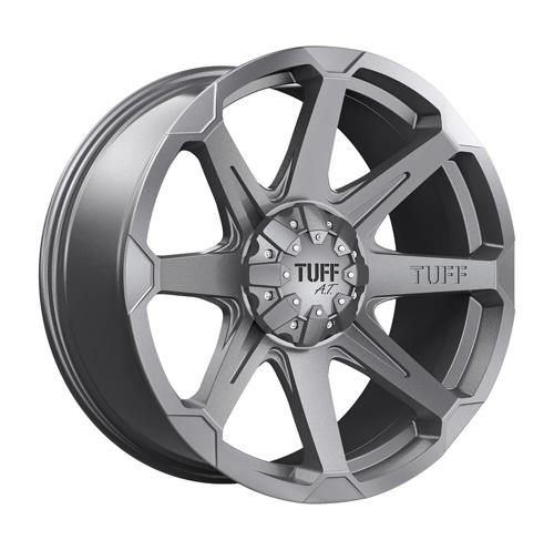 Tuff T05 Flat Gunmetal 20x9 +20 5x135|5x139.7mm 87.1mm - WheelWiz