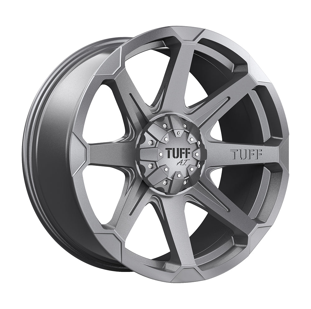 Tuff T05 Flat Gunmetal 20x9 +20 5x135|5x139.7mm 87.1mm - WheelWiz