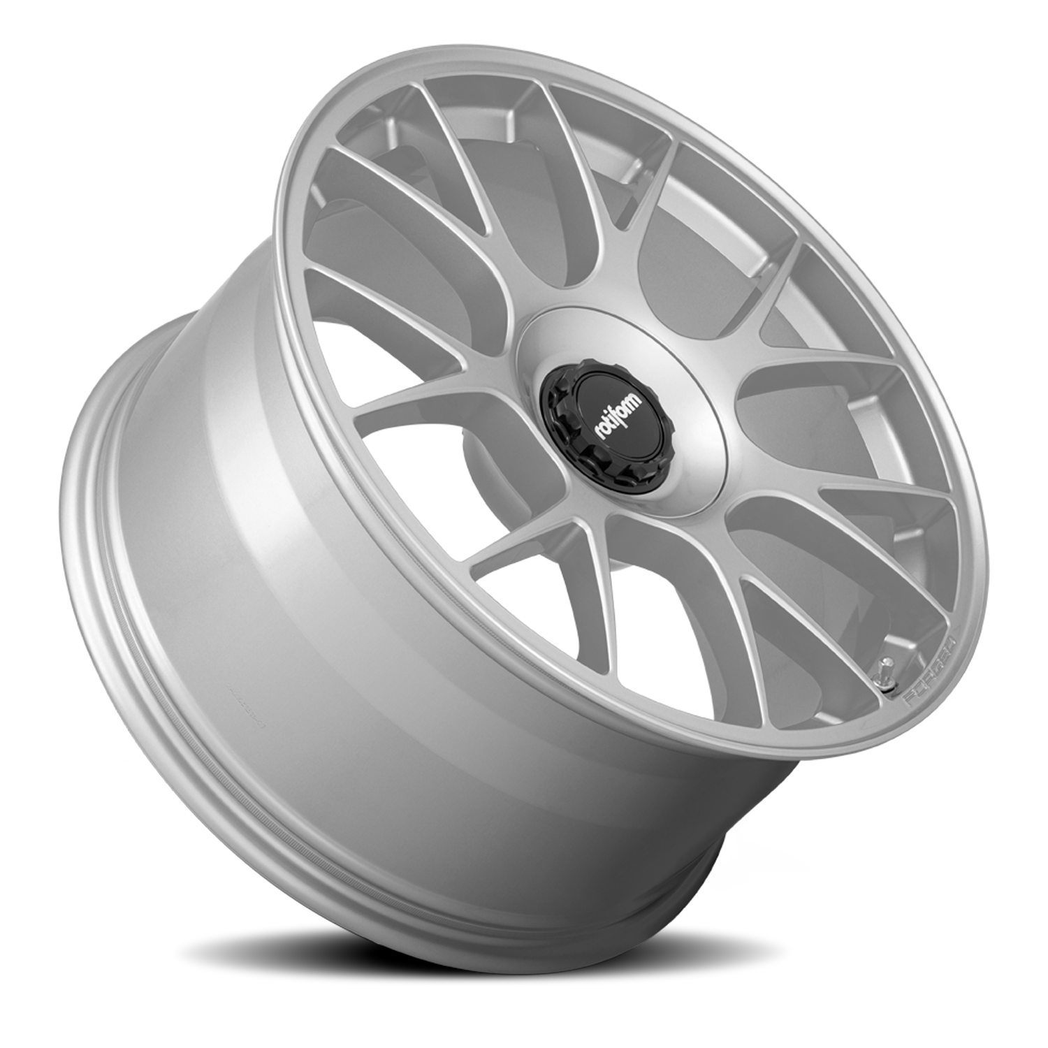 Rotiform R902 TUF Gloss Silver 21x9.5 +30 5x112mm 66.6mm - Wheelwiz