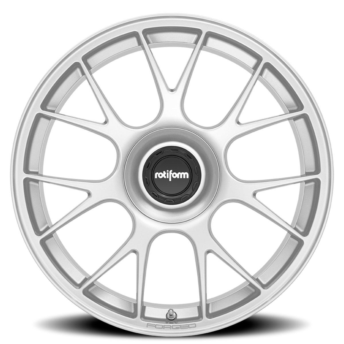 Rotiform R902 TUF Gloss Silver 21x9.5 +30 5x112mm 66.6mm - Wheelwiz