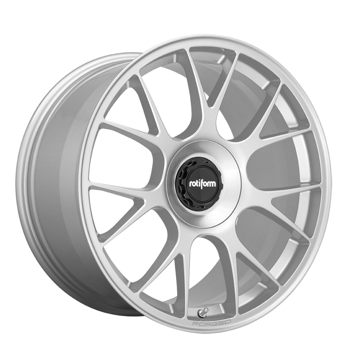 Rotiform R902 TUF Gloss Silver 21x9.5 +30 5x112mm 66.6mm - Wheelwiz