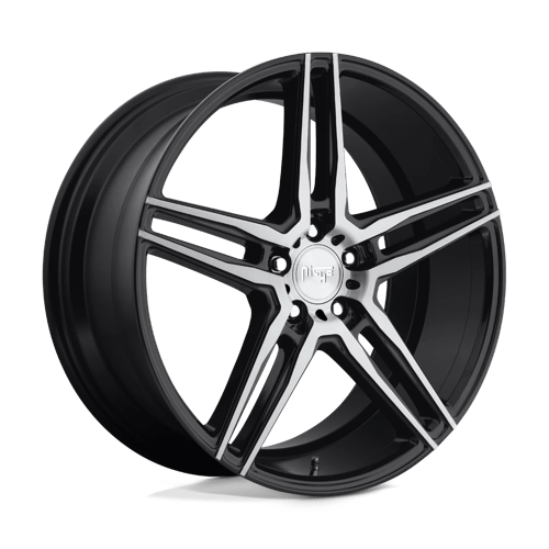 Niche M169 TURIN Matte Black Machined 19x8.5 +45 5x114.3mm 72.6mm - WheelWiz