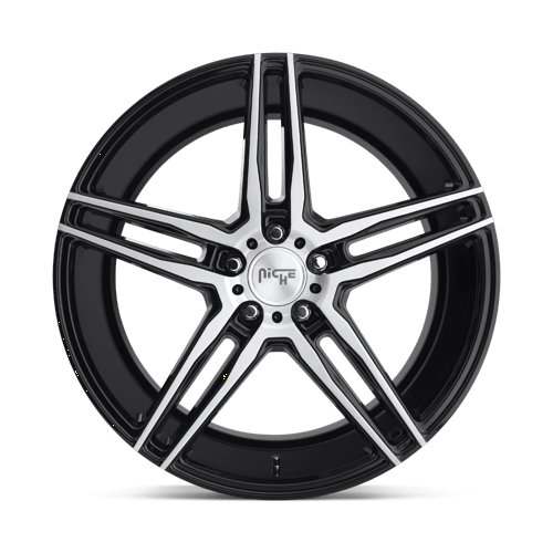 Niche M169 TURIN Matte Black Machined 20x10.5 +35 5x120mm 72.6mm - Wheelwiz
