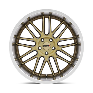 TSW AVALON Bronze W/ Bronze Face & Mach 20x10 +25 5x114.3mm 76.1mm - Wheelwiz
