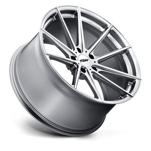 TSW BATHURST Silver W/ Mirror Cut Face 20x10.5 +25 5x114.3mm 76.1mm