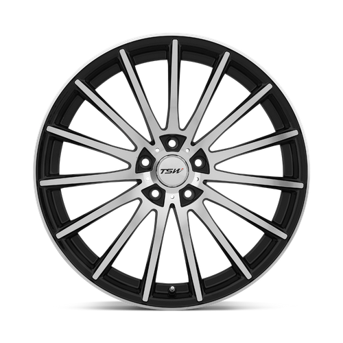 TSW CHICANE Gloss Black W/ Mirror Cut Face 19x8.5 +43 5x112mm 72.1mm