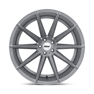 TSW CLYPSE Titanium W/ Matte Brushed Face 20x10 +40 5x114.3mm 76.1mm