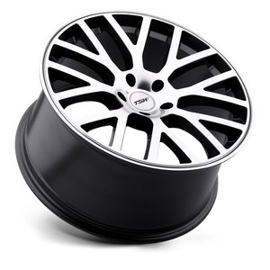 TSW DONINGTON Gunmetal Mirror Cut Face 22x10.5 +35 5x120mm 76.1mm - Wheelwiz