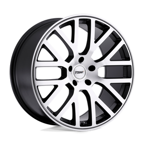TSW DONINGTON Gunmetal Mirror Cut Face 22x10.5 +35 5x120mm 76.1mm - Wheelwiz