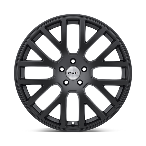 TSW DONINGTON Matte Black 22x10.5 +35 5x120mm 76.1mm
