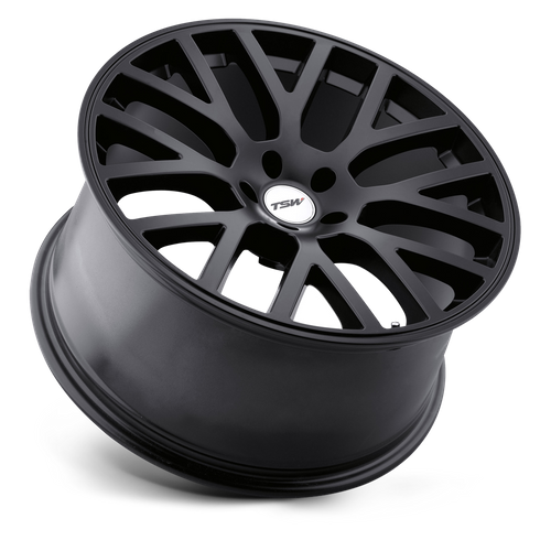TSW DONINGTON Matte Black 22x9 +35 5x120mm 76.1mm - Wheelwiz