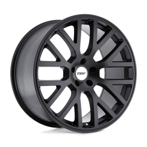 TSW DONINGTON Matte Black 22x9 +35 5x120mm 76.1mm