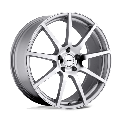 TSW INTERLAGOS Silver W/ Mirror Cut Face 18x9 +63 5x114.3mm 76.1mm - Wheelwiz